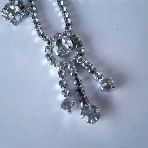 Vintage crystal rhinestone set